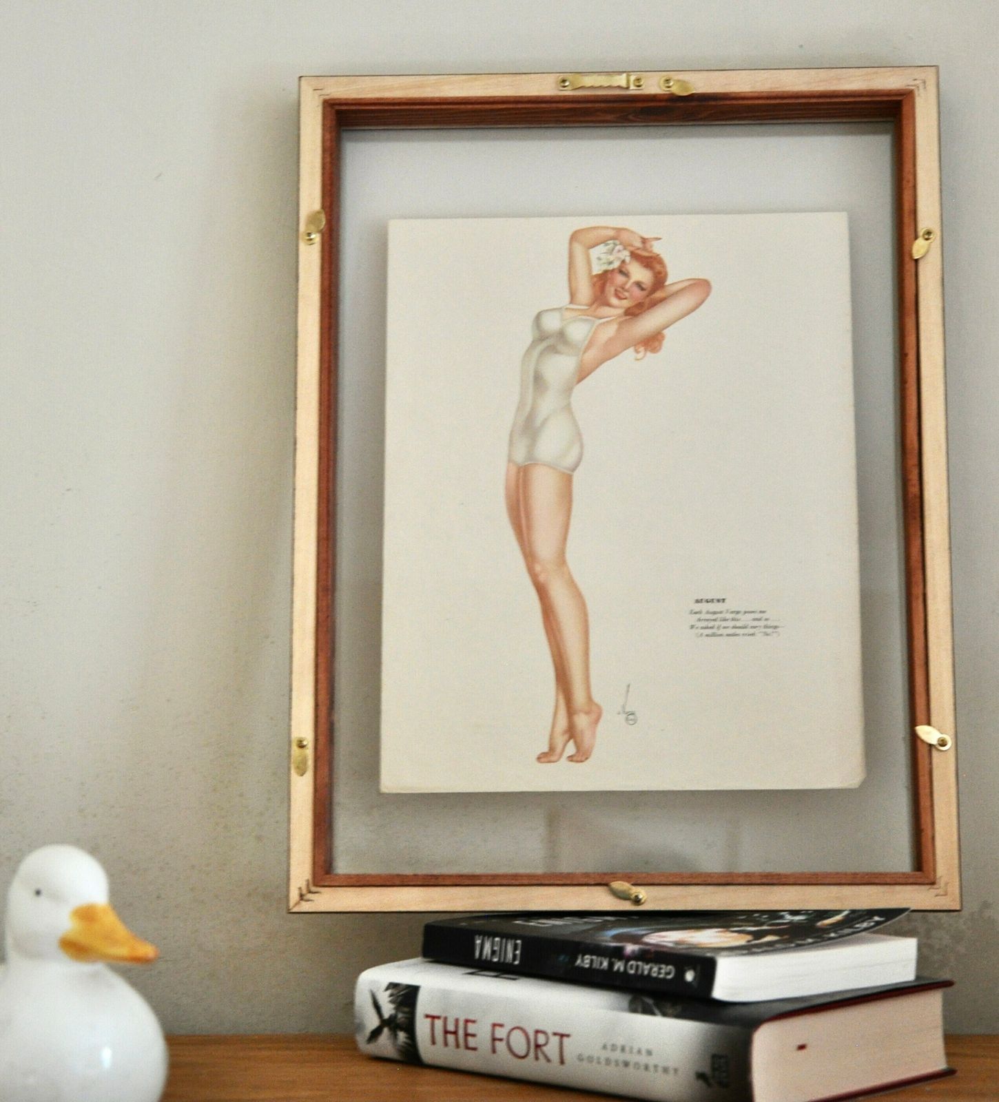 Ww2 Calendar Girl Varga Esquire July/August photo for sale