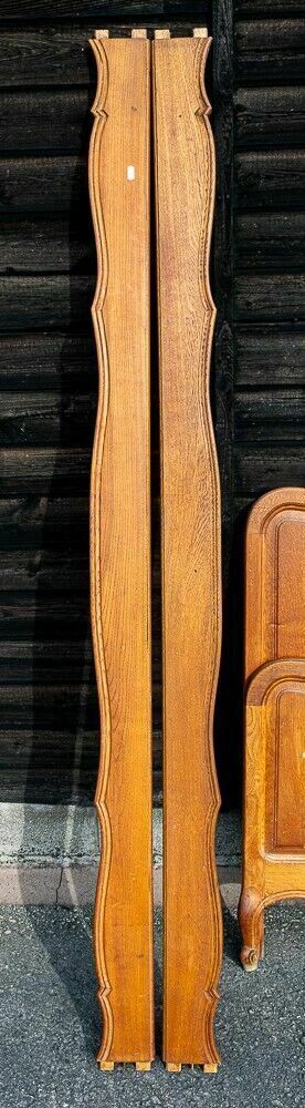French Louis XV Style Carved Honey Oak Double Bed Frame  W1 B666 photo vinterior