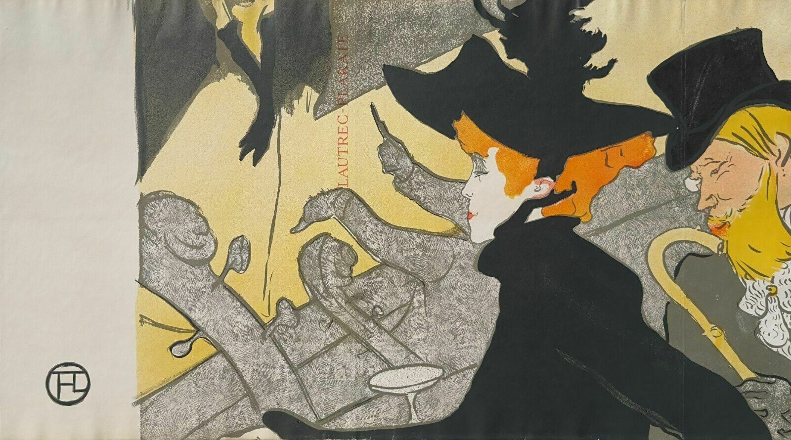 Toulouse Lautrec   Lithograph Lithograph The Japanese Divan Sauret Mourlot 1967