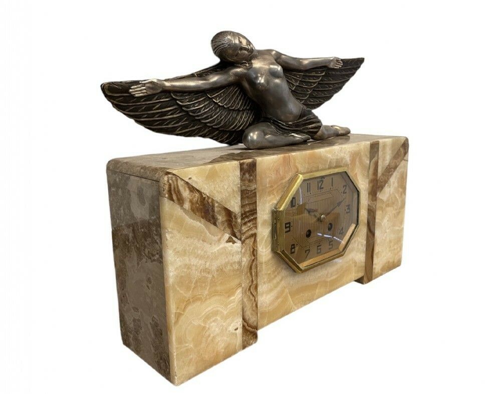 photo for sale Art Deco French Clock