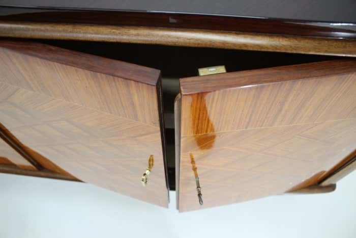 1960s Wooden Sideboard In High Gloss Finish Italy photo vinterior