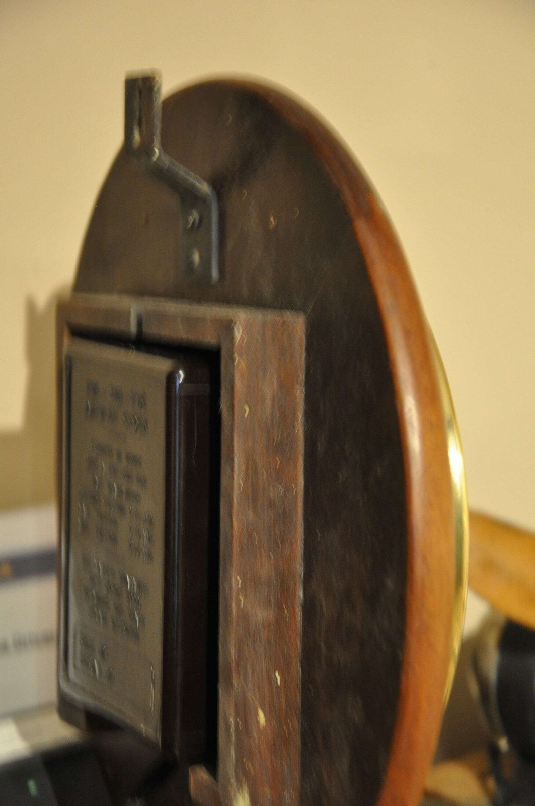 1949 Electric Post Office Wall Clock photo vinterior