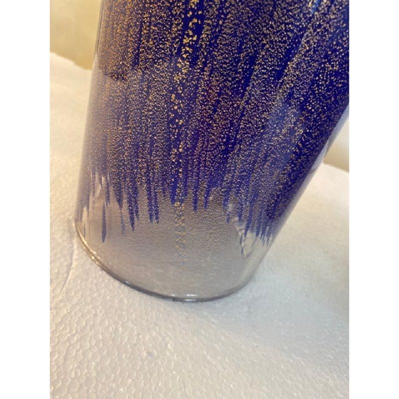 A Pair Of 2000s Blue And Gold Table Lamp photo buy