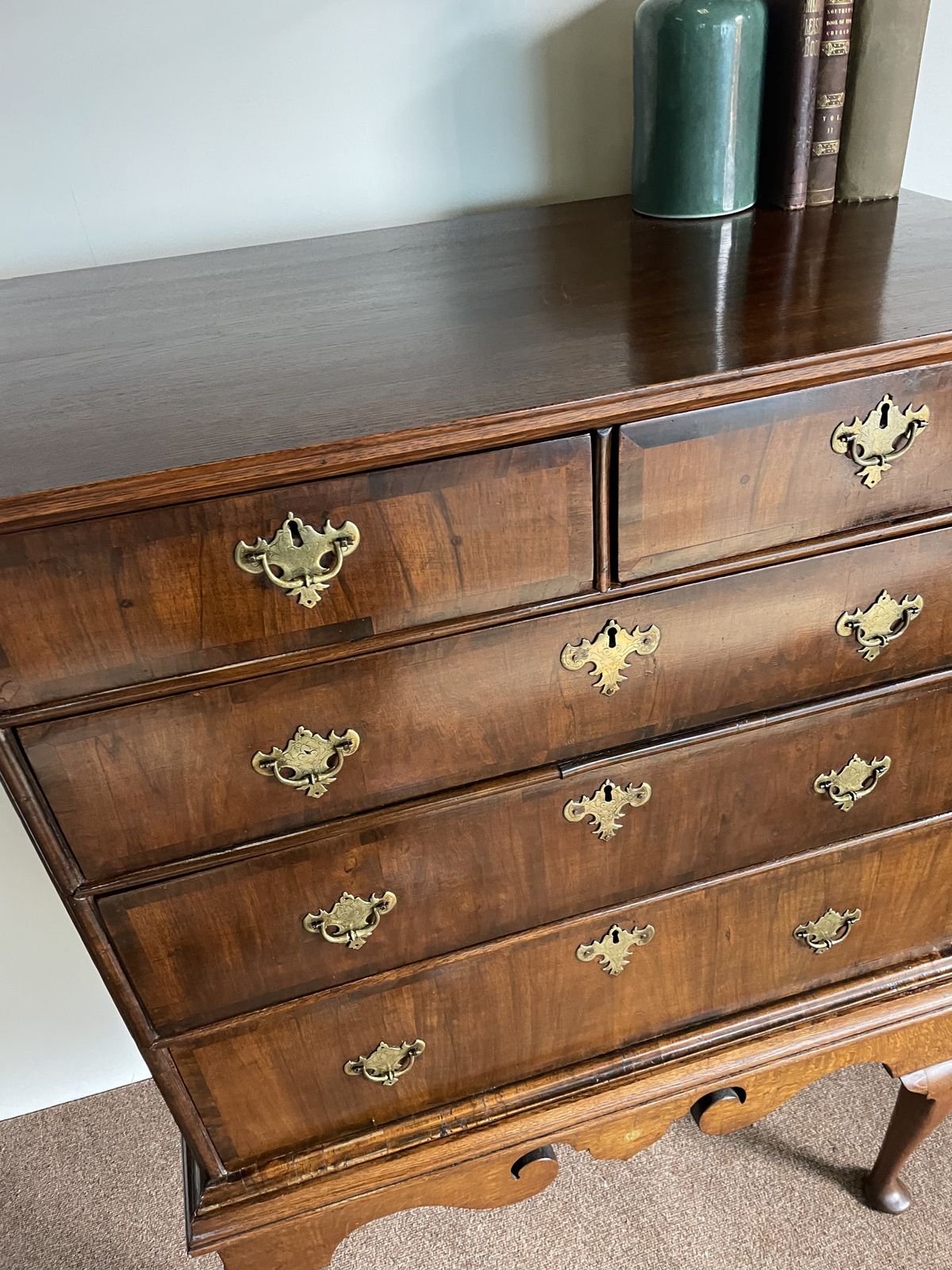 An 18th Century Walnut Chest On Stand photo 650.0