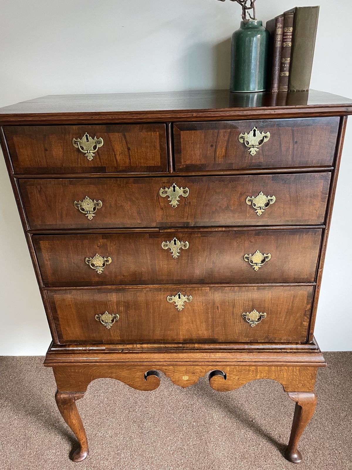 An 18th Century Walnut Chest On Stand photo vinterior