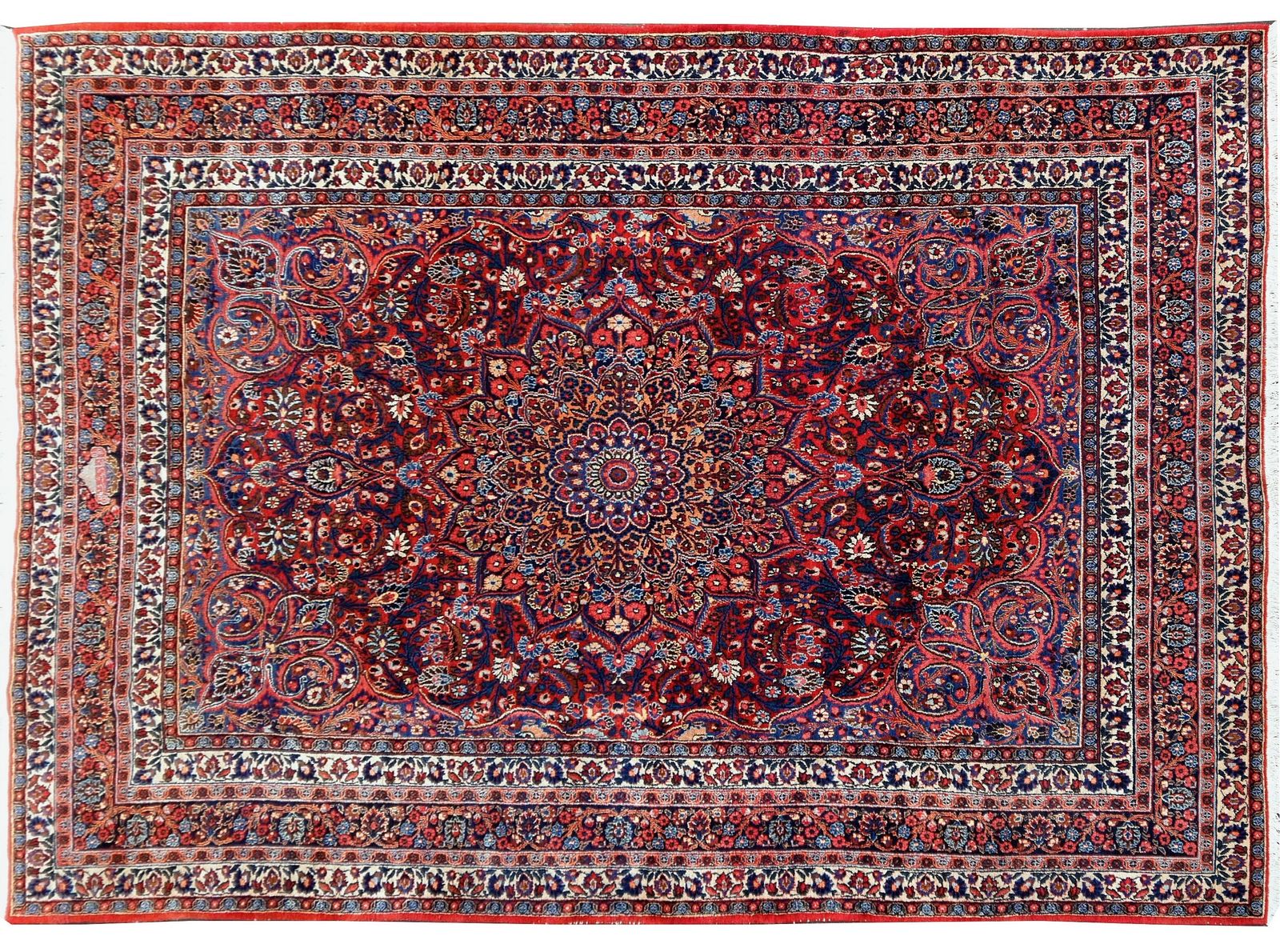 Semi Antique Doroksh Rug 11.5 X 8.7 Ft 350 X 265 Cm