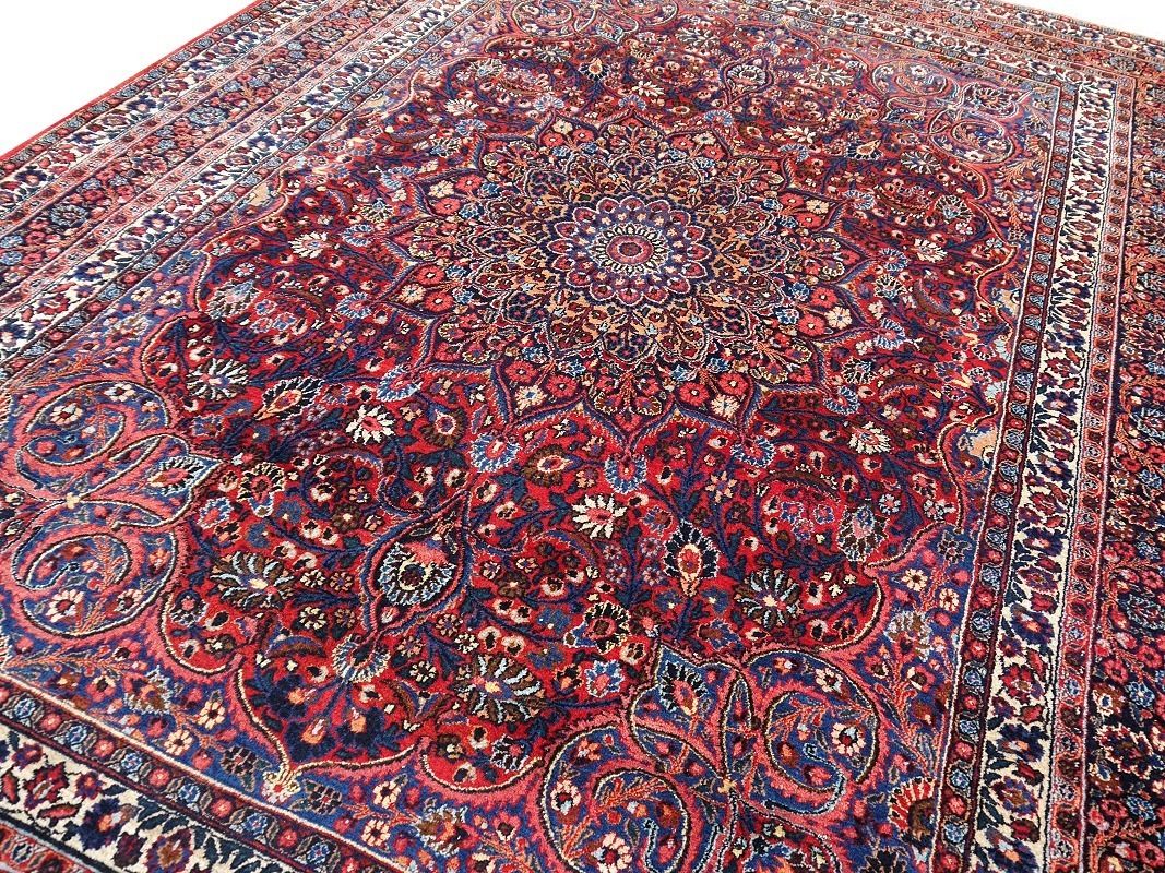 Semi Antique Doroksh Rug 11.5 X 8.7 Ft 350 X 265 Cm photo for sale