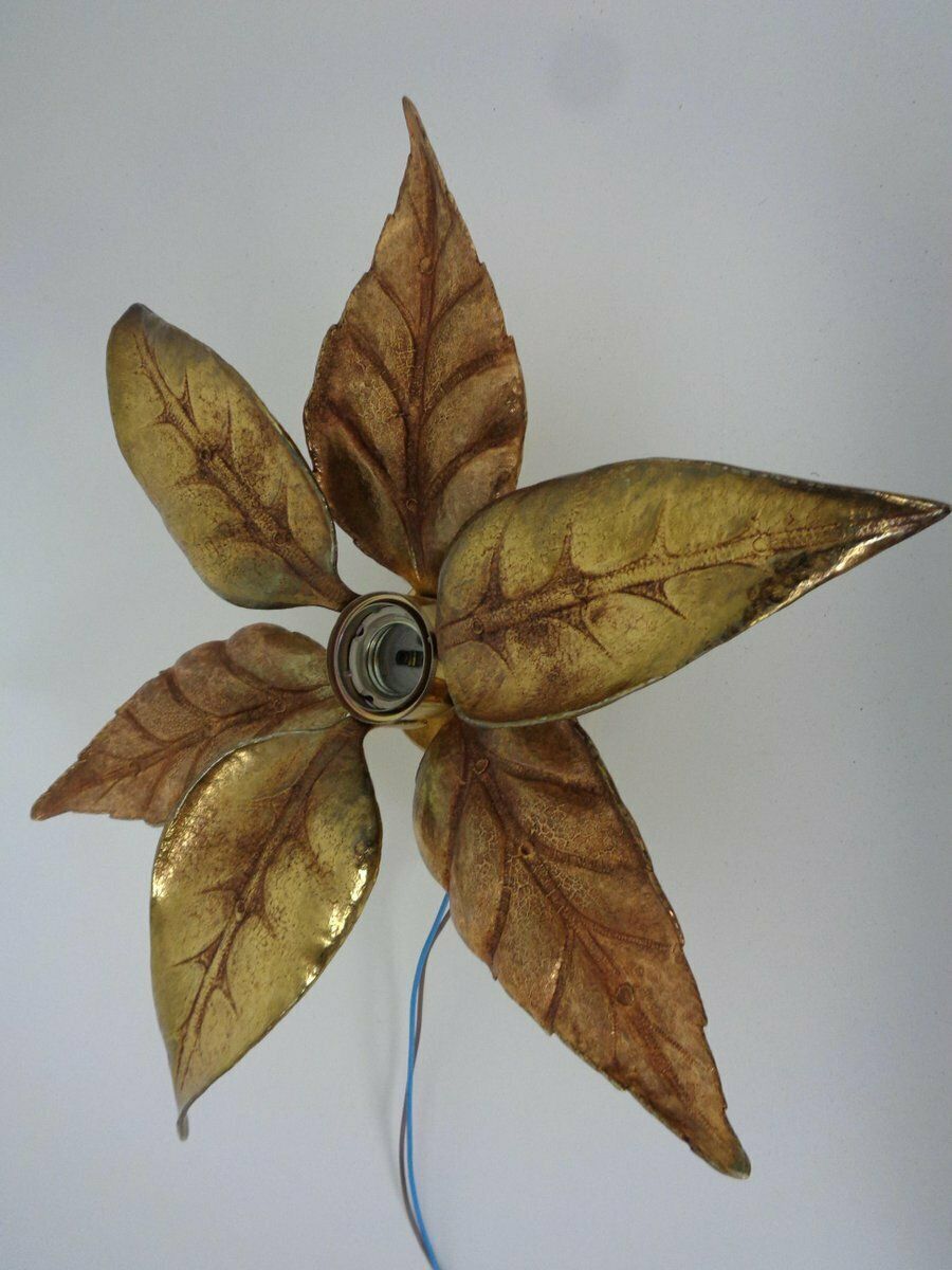 photo furniture Hollywood Regency Wall Lamp By Willy Daro For Massive, Belgium, 1970s