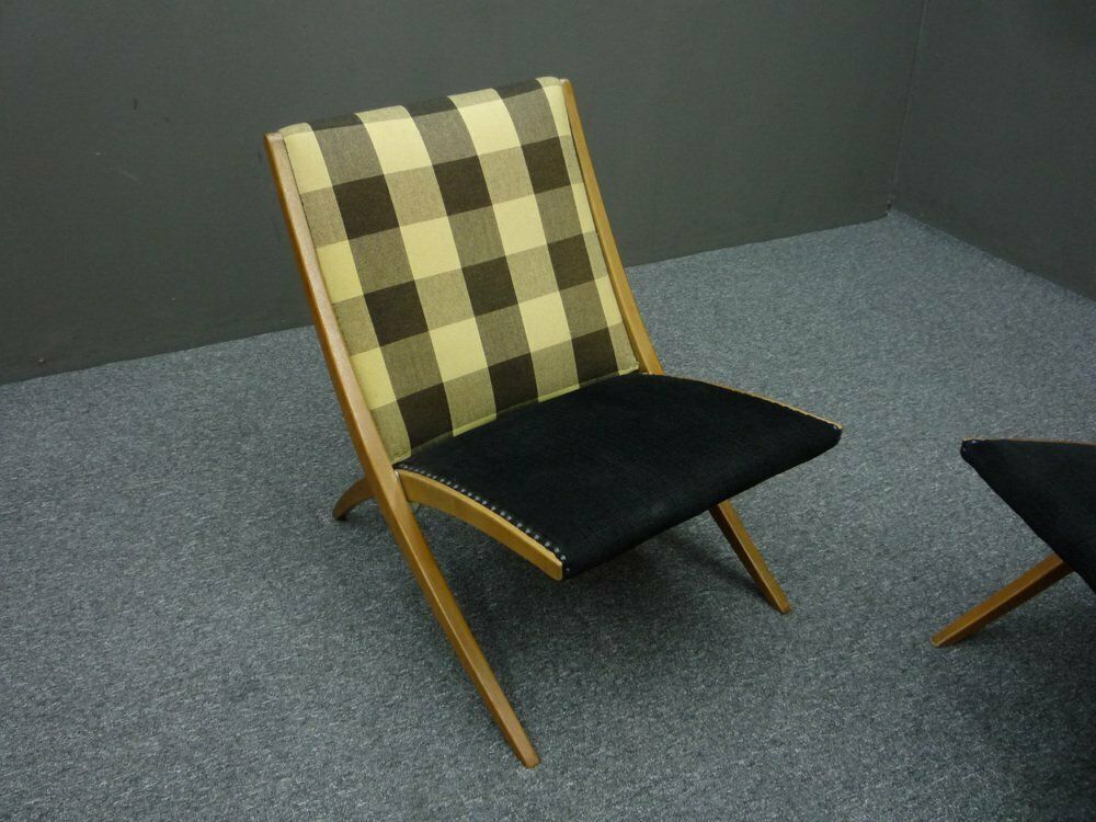 photo furniture Folding Antimott Chairs By Ulrich Hermstrüwerwerwer Für Wilhelm Knoll, 1950s, Set Of 2