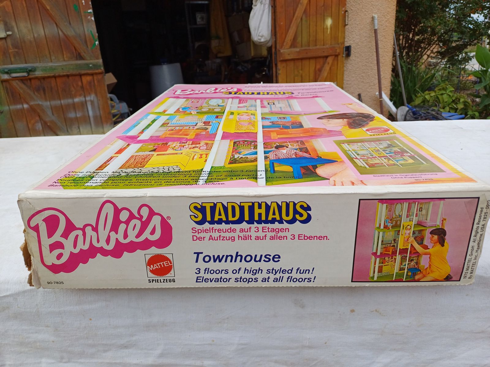 Barbie House Mattel, 1970s, Plastic photo vinterior