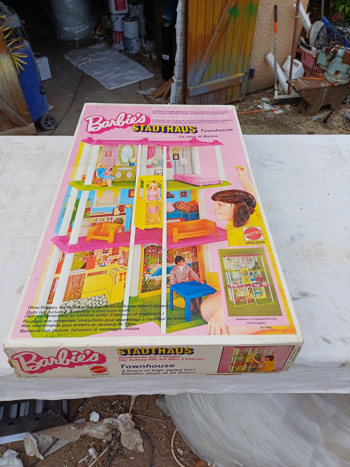 189.0 Barbie House Mattel, 1970s, Plastic photo