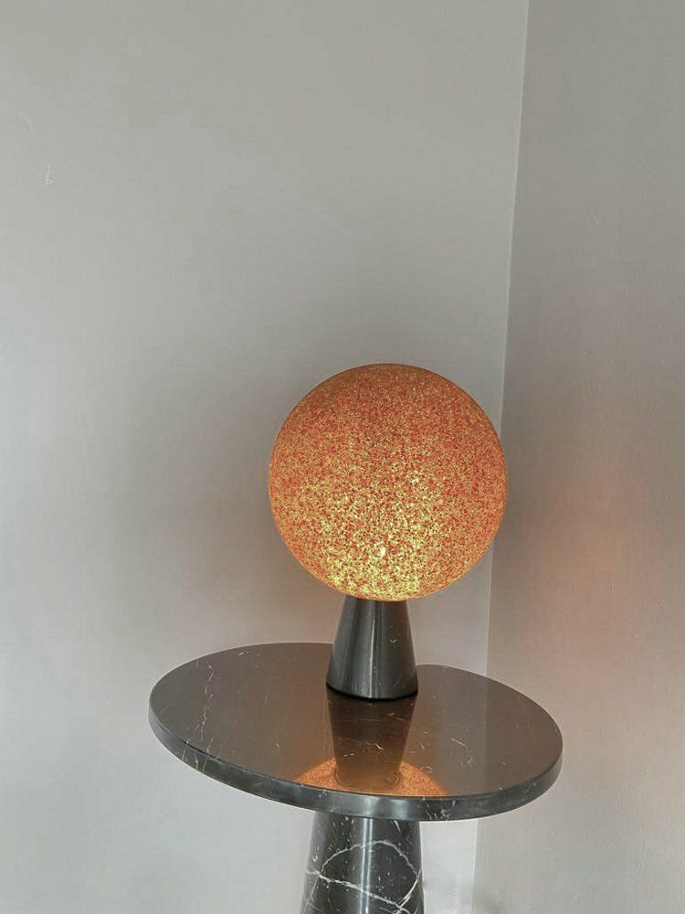Tvolo Lamp With Black Marble Base By John & Sylvia Reid, 1960s photo Lighting