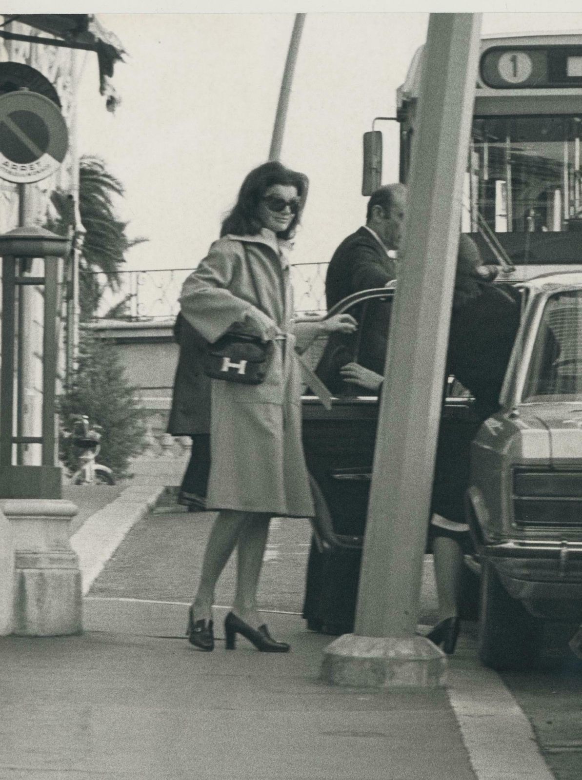 Jackie Kennedy In Monacco, France  1970s photo for sale