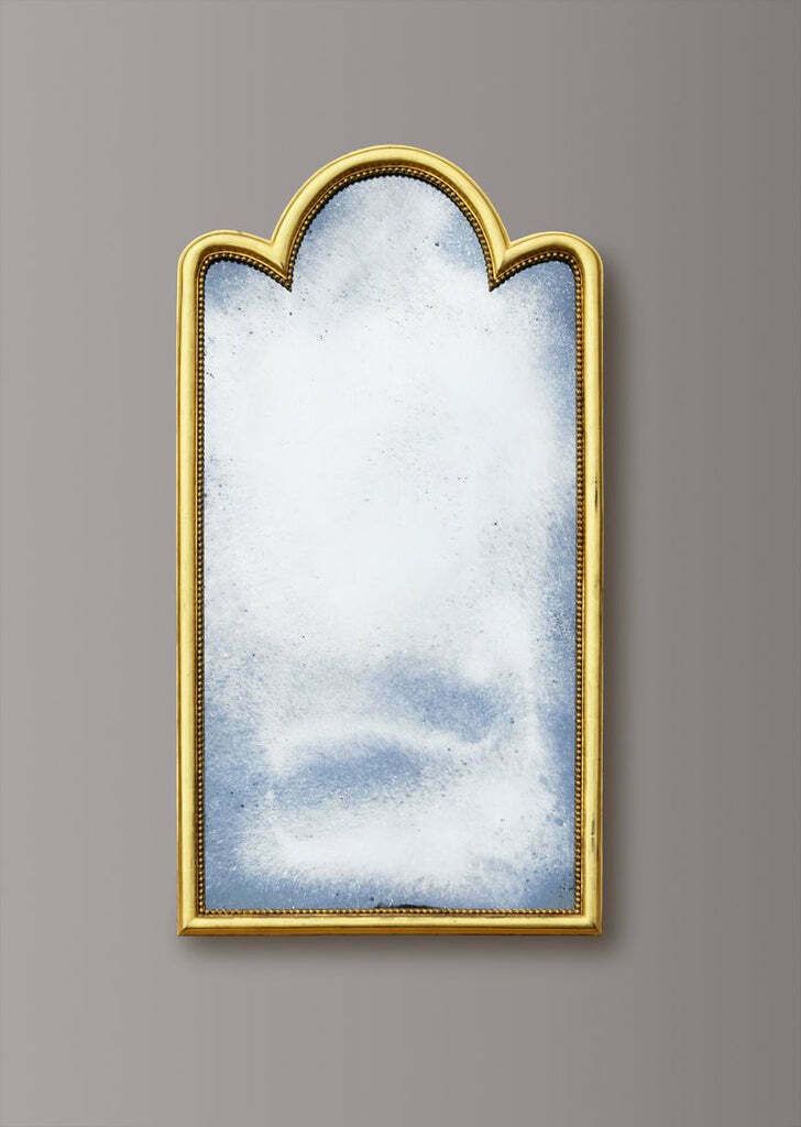 Giltwood Gothic Mirror