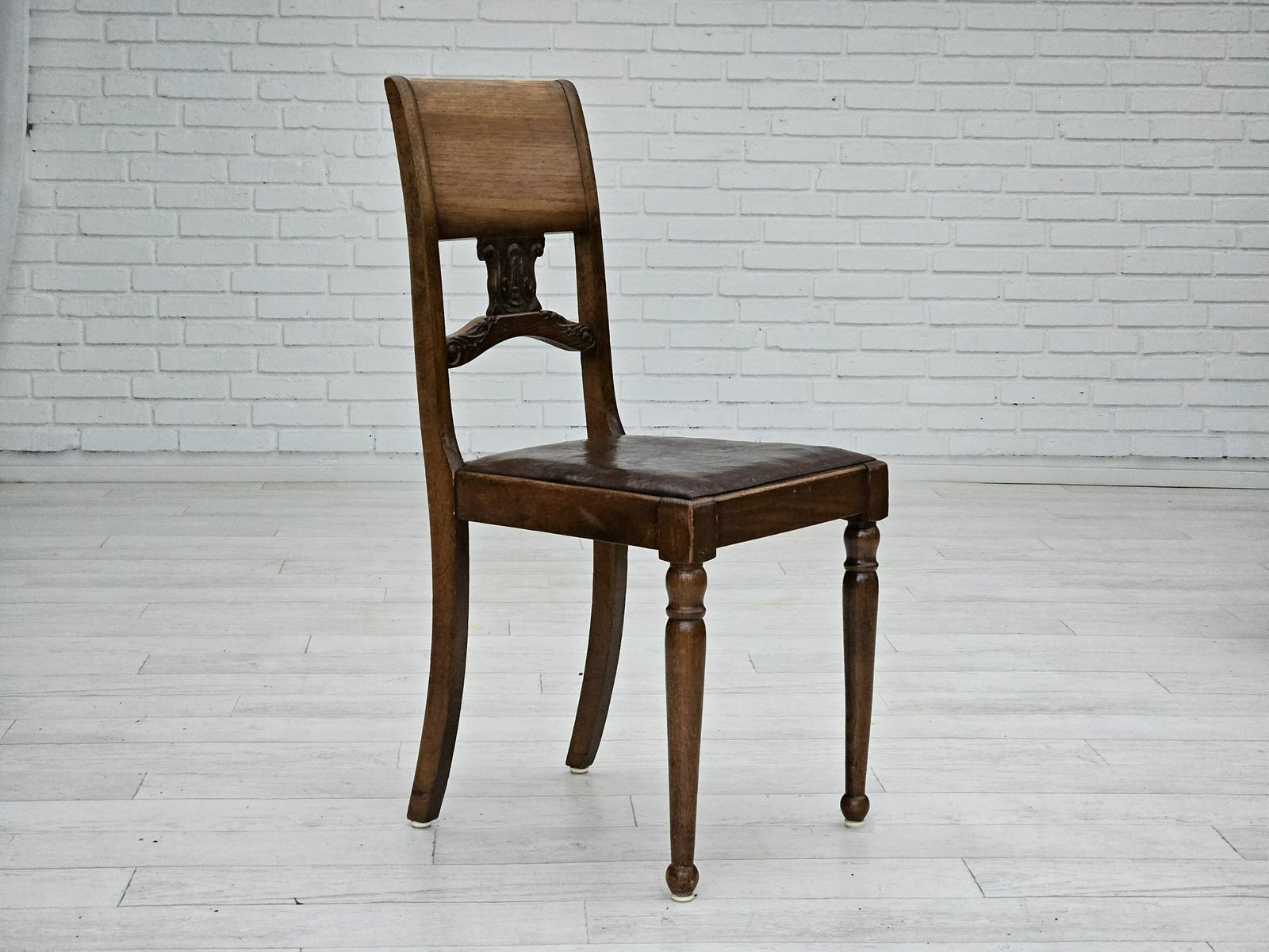 1930s, Set Of 6 Scandinavian Chairs, Original Good Condition. photo vinterior