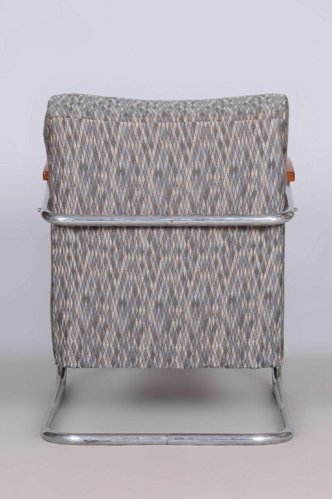 Restored Bauhaus Armchair, By Mücke Melder, Original Upholstery, Czech, 1930s photo buy