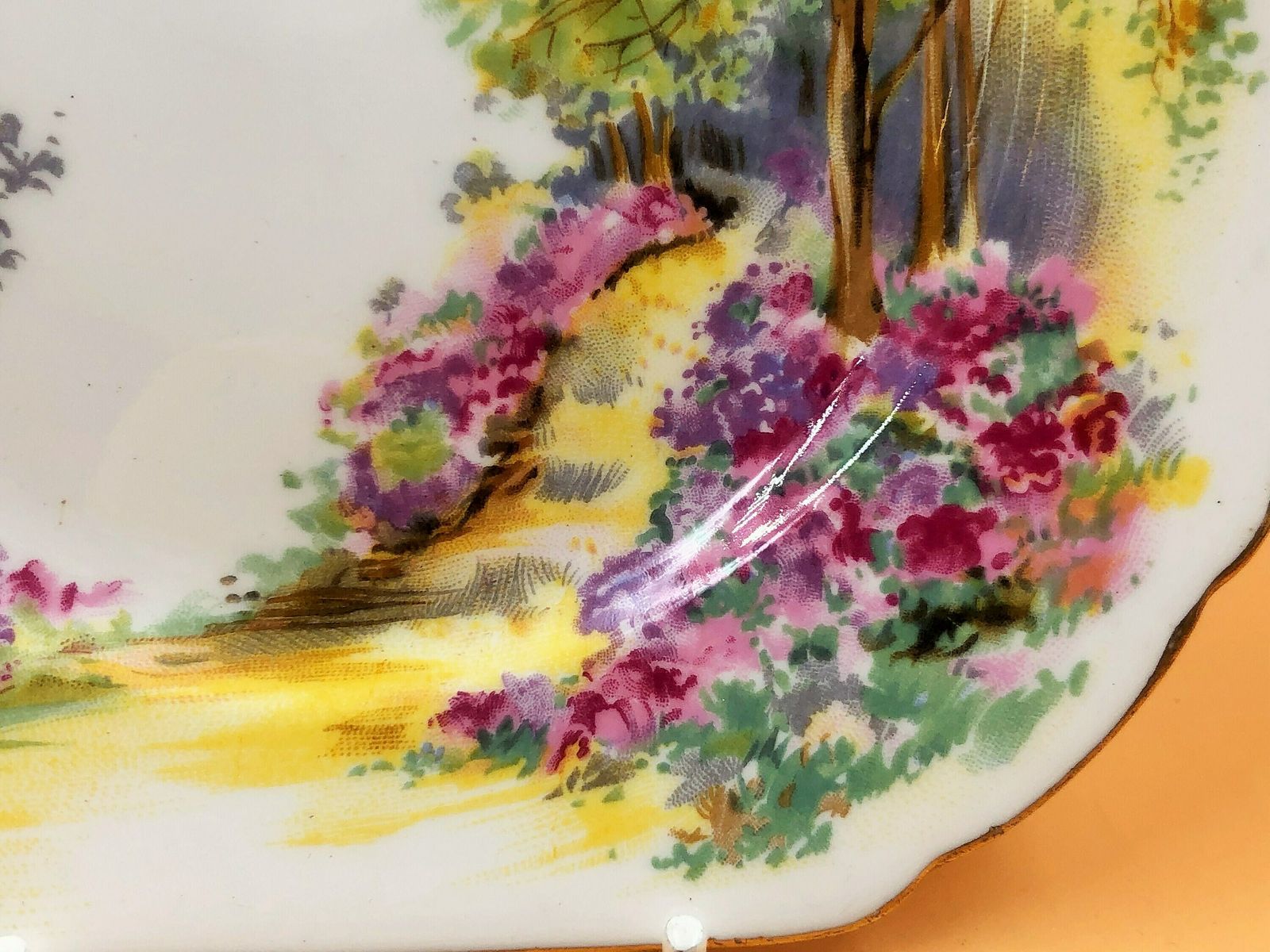 Shelley China England's Charm Cambridge Shape Tea Cup, Saucer And Side Plate Trio. 0188. 823343.   Free Uk Post photo buy