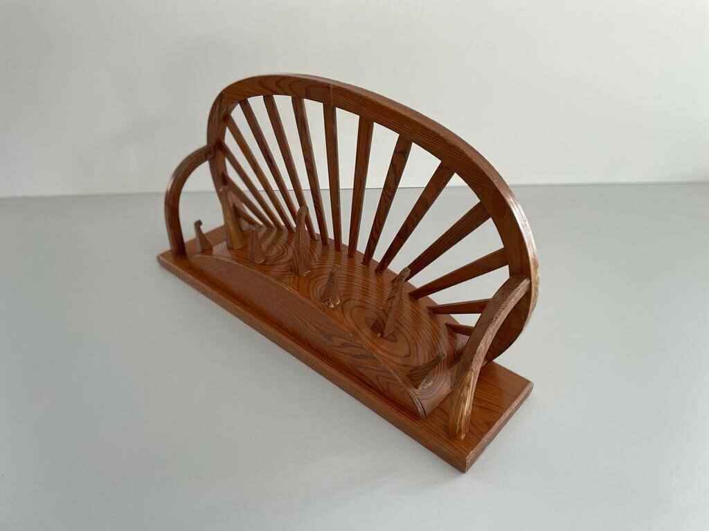 German Craft Wood Clothes Rack With 7 Hanger photo for sale