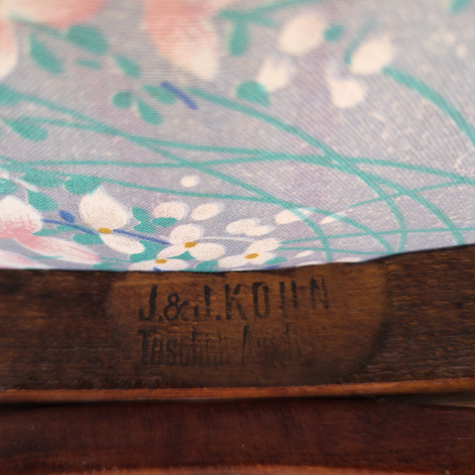 Furniture Pair Of No. 719 Bentwood Chairs By Gustav Siegel For J&J Kohn photo