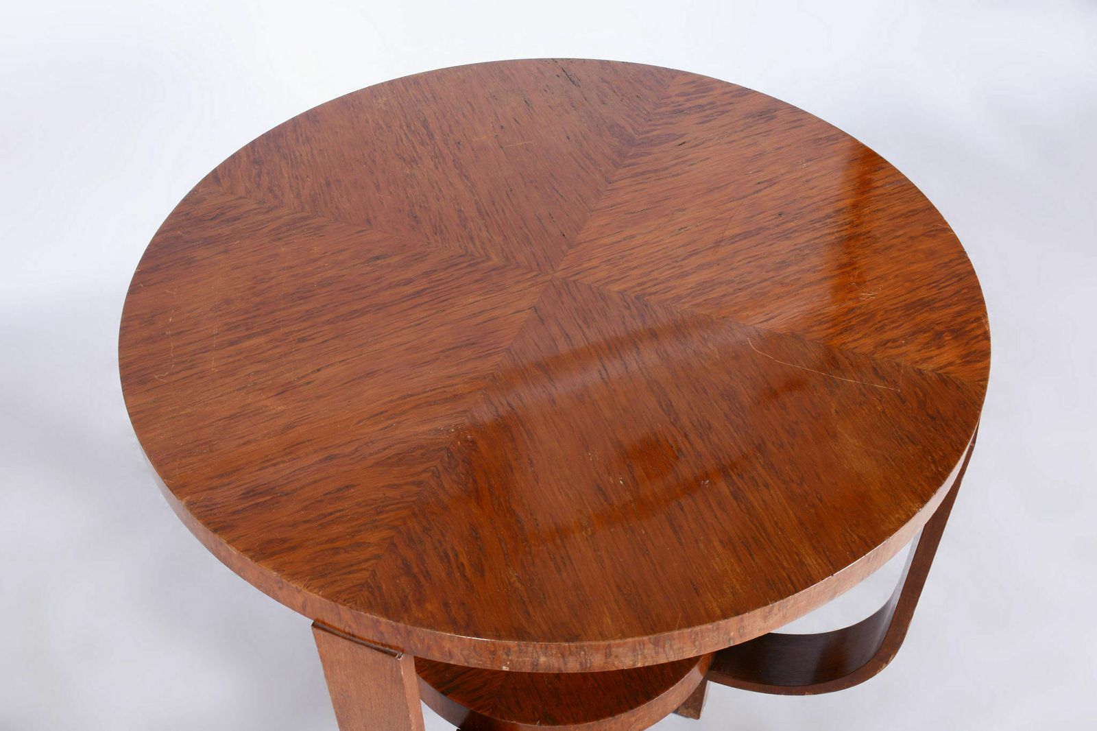 Palisander Set With Coffee Table, Art Deco, Restored, France, 1920s photo furniture