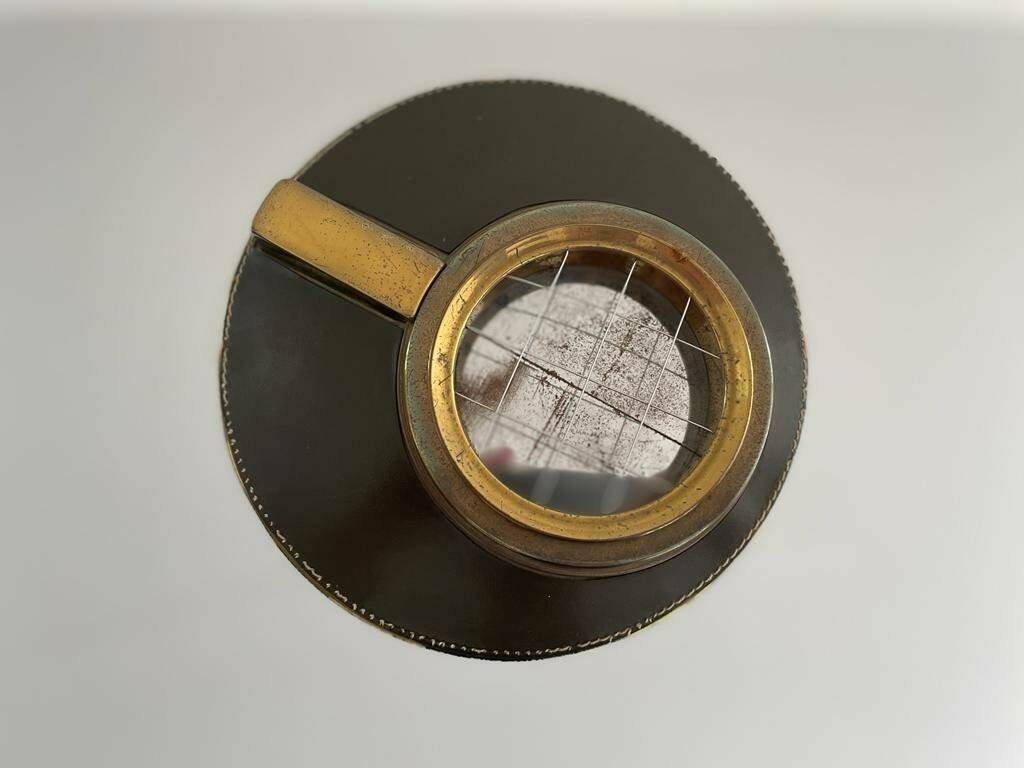 Exclusive Ufo Design Black And White Metal Italian Tripod Ashtray, 1950s, Italy photo buy