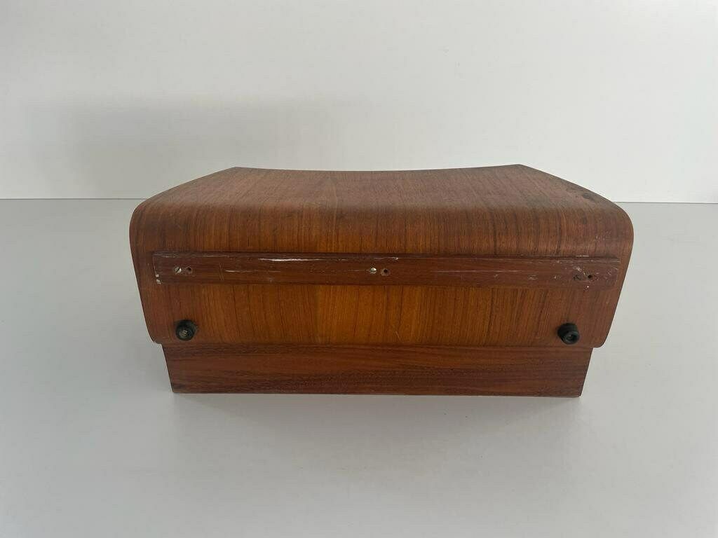 Italian Wood Floating Shelf With Drawer, 60s, Italy photo buy