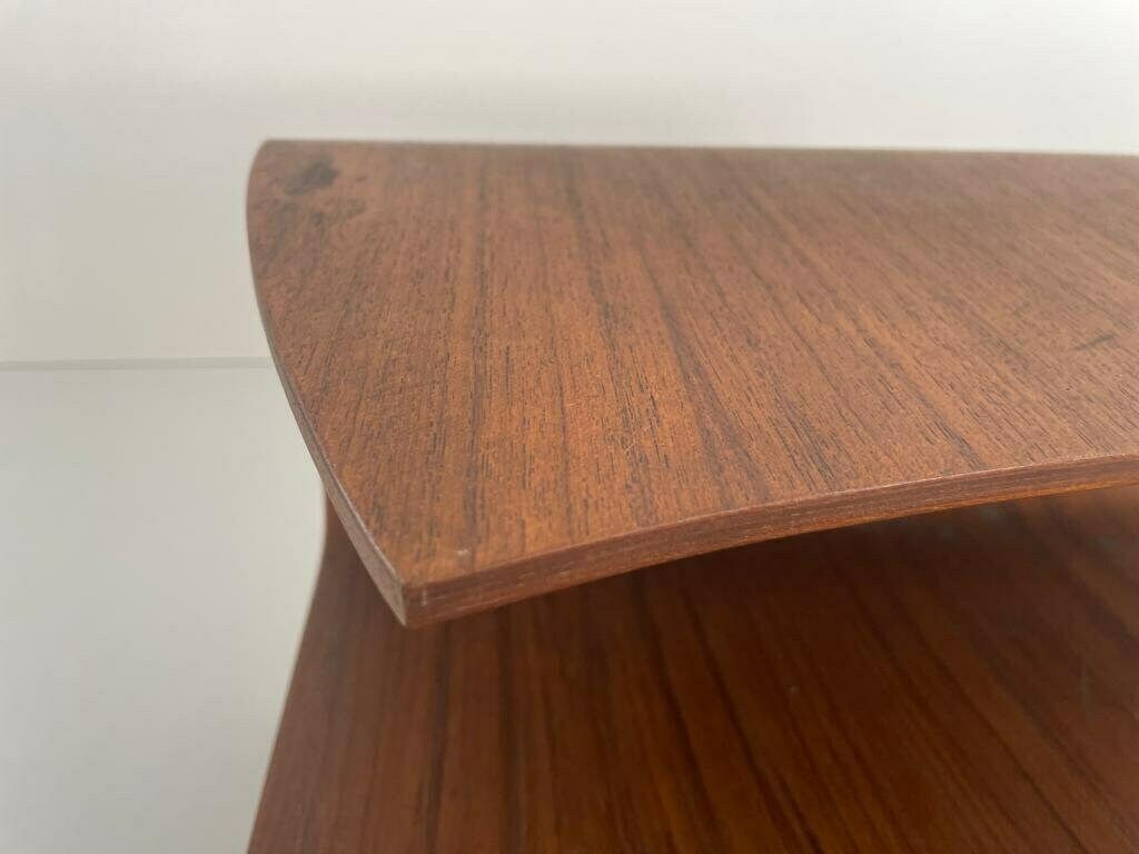photo for sale Italian Wood Floating Shelf With Drawer, 60s, Italy