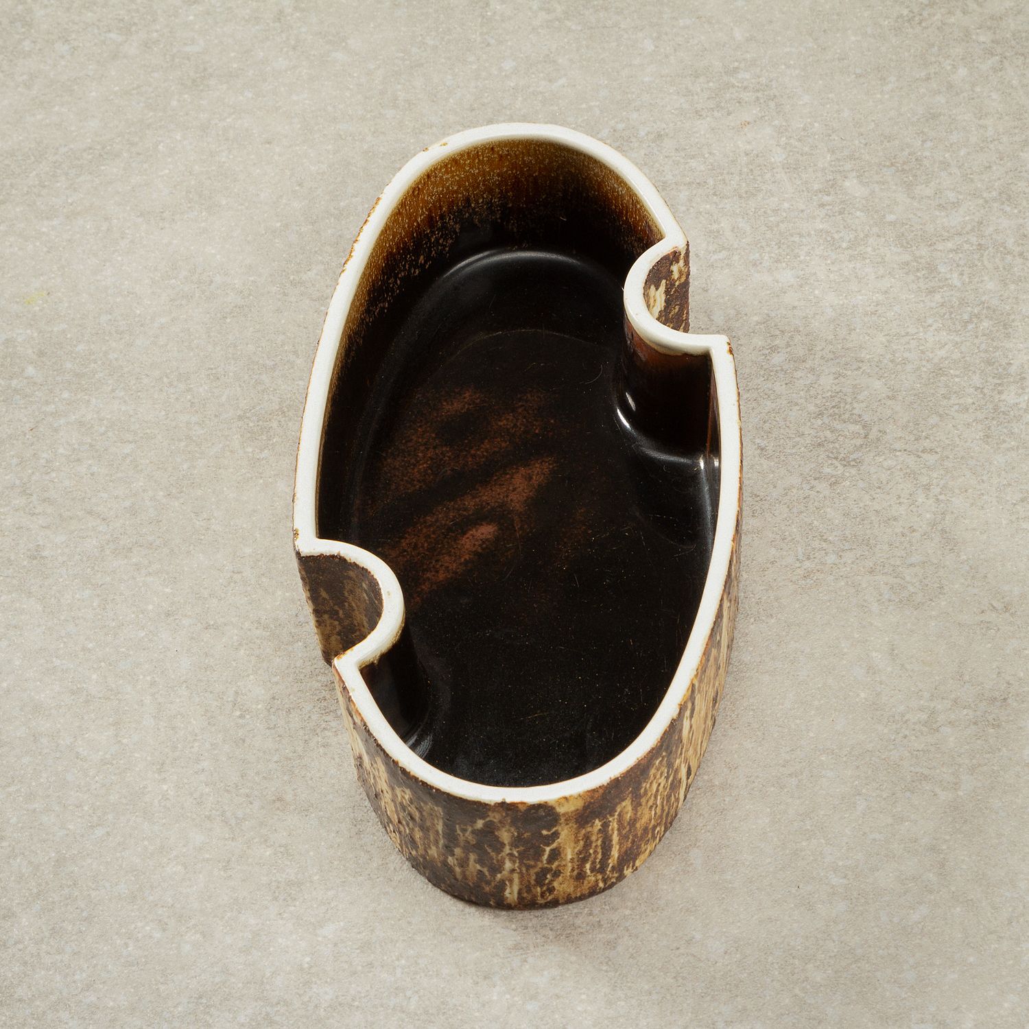 Oval Ikebana Vase By Yamasan, Japan, 1960s photo for sale