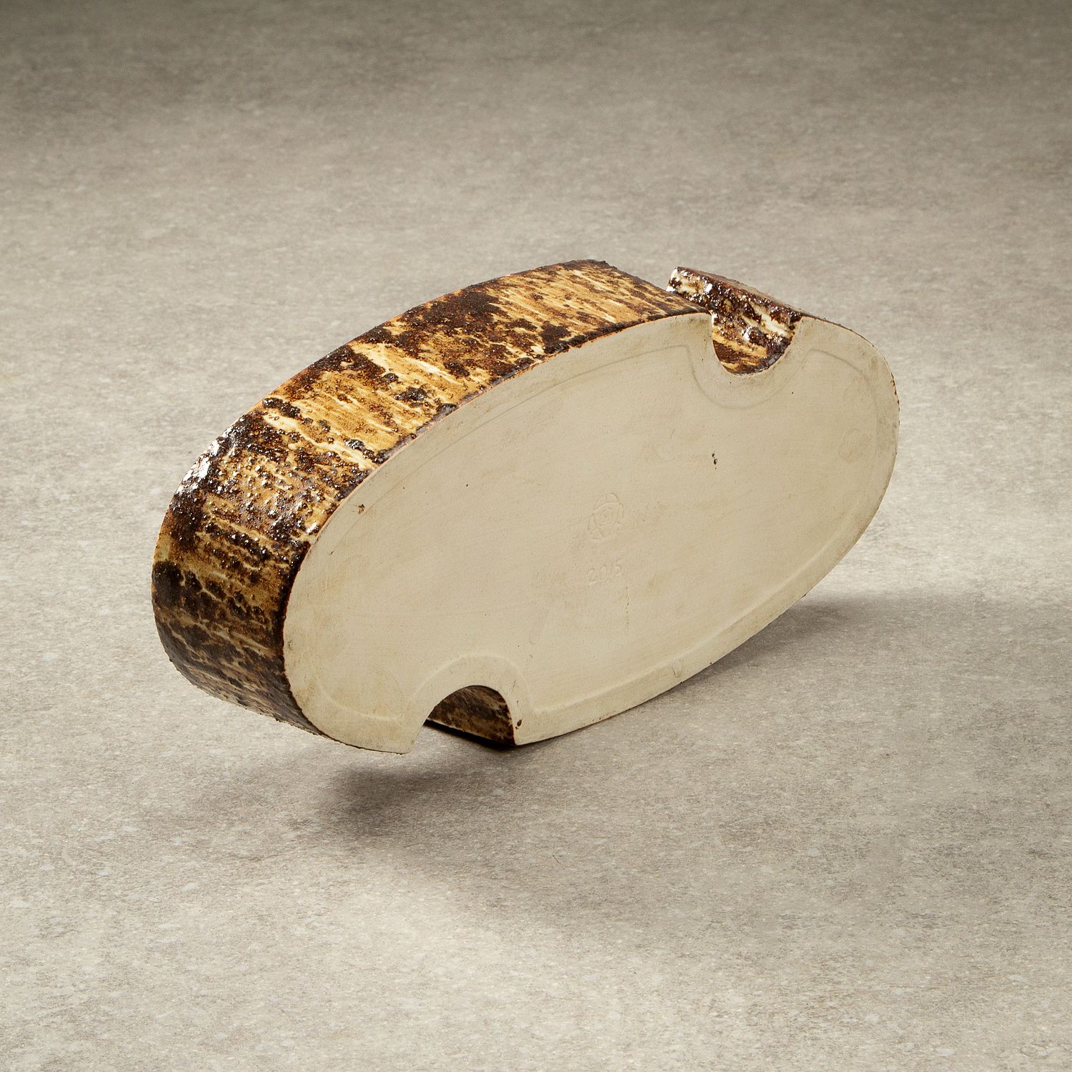 photo furniture Oval Ikebana Vase By Yamasan, Japan, 1960s