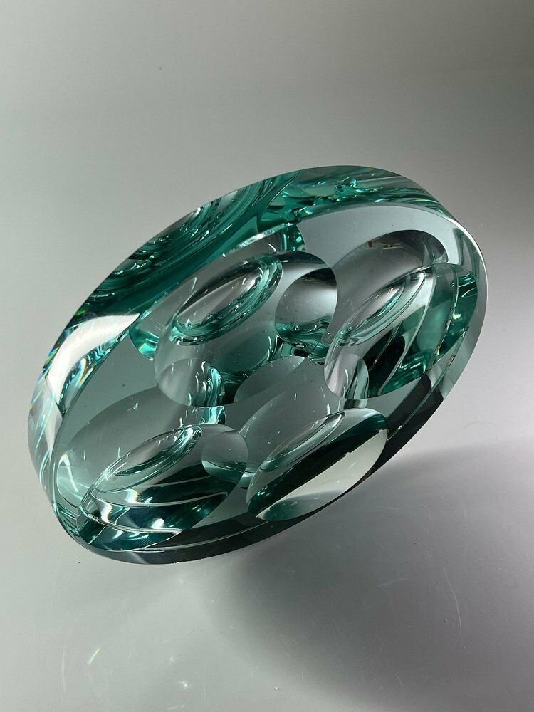 Mirrored Crystal Vide Poche By Max Ingrand For Fontana Arte, Milano photo buy