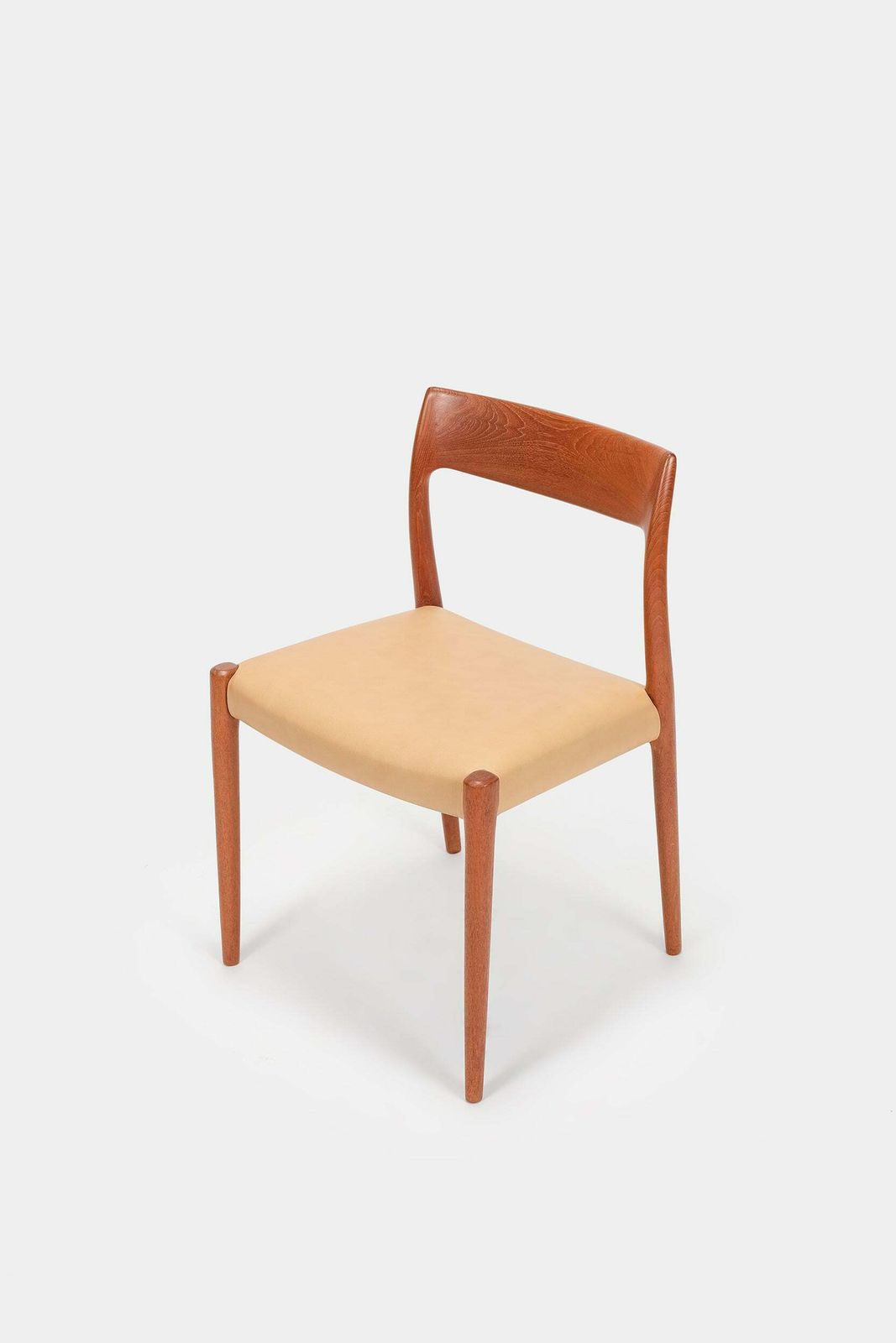 Nils Otto Moeller, 4 Chairs Model 77, Denmark, 60s photo Furniture