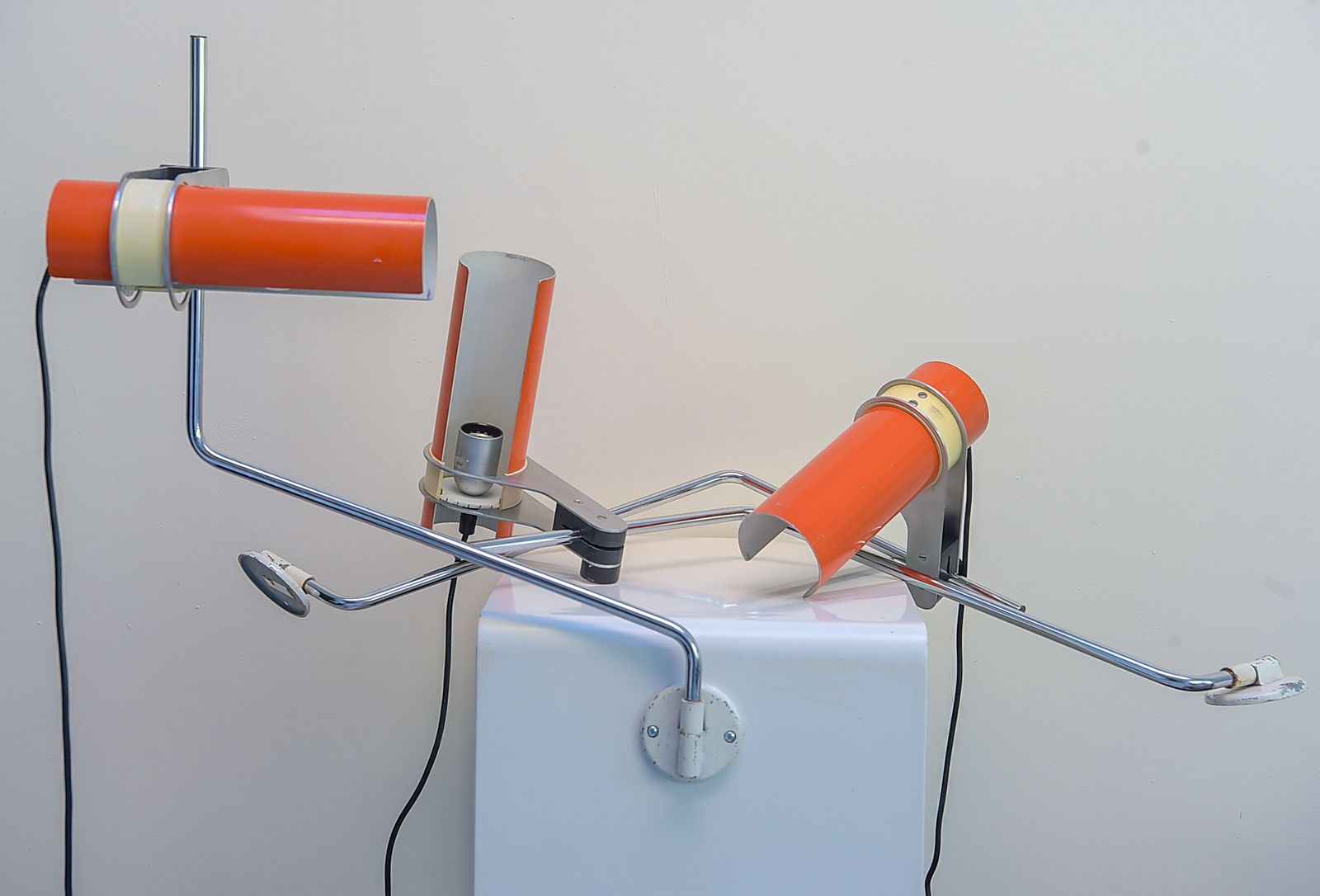 Very Rare Doria / Wilhelm Braun Feldweg ~Wall Light. German 1960 1970