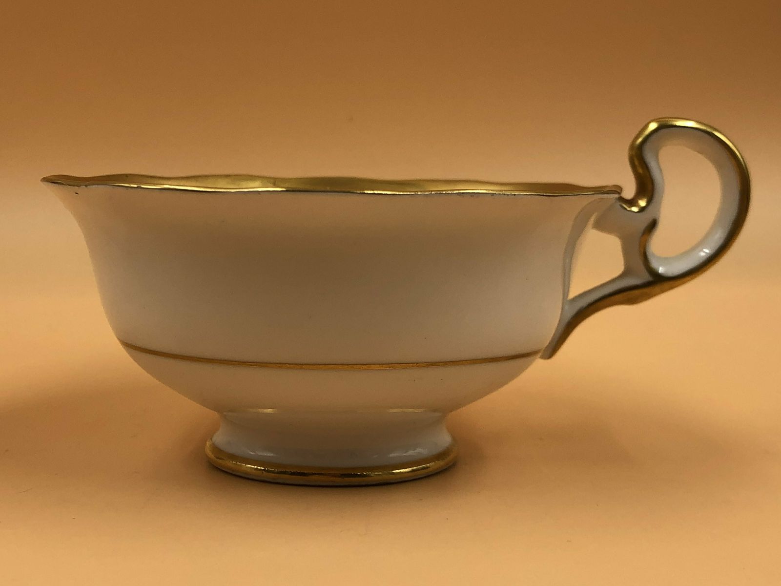 Antique Radfords Fenton China Gold / Gilded Floral Tea Cup And Saucer Duo. No. 8548. C1920. photo vintage
