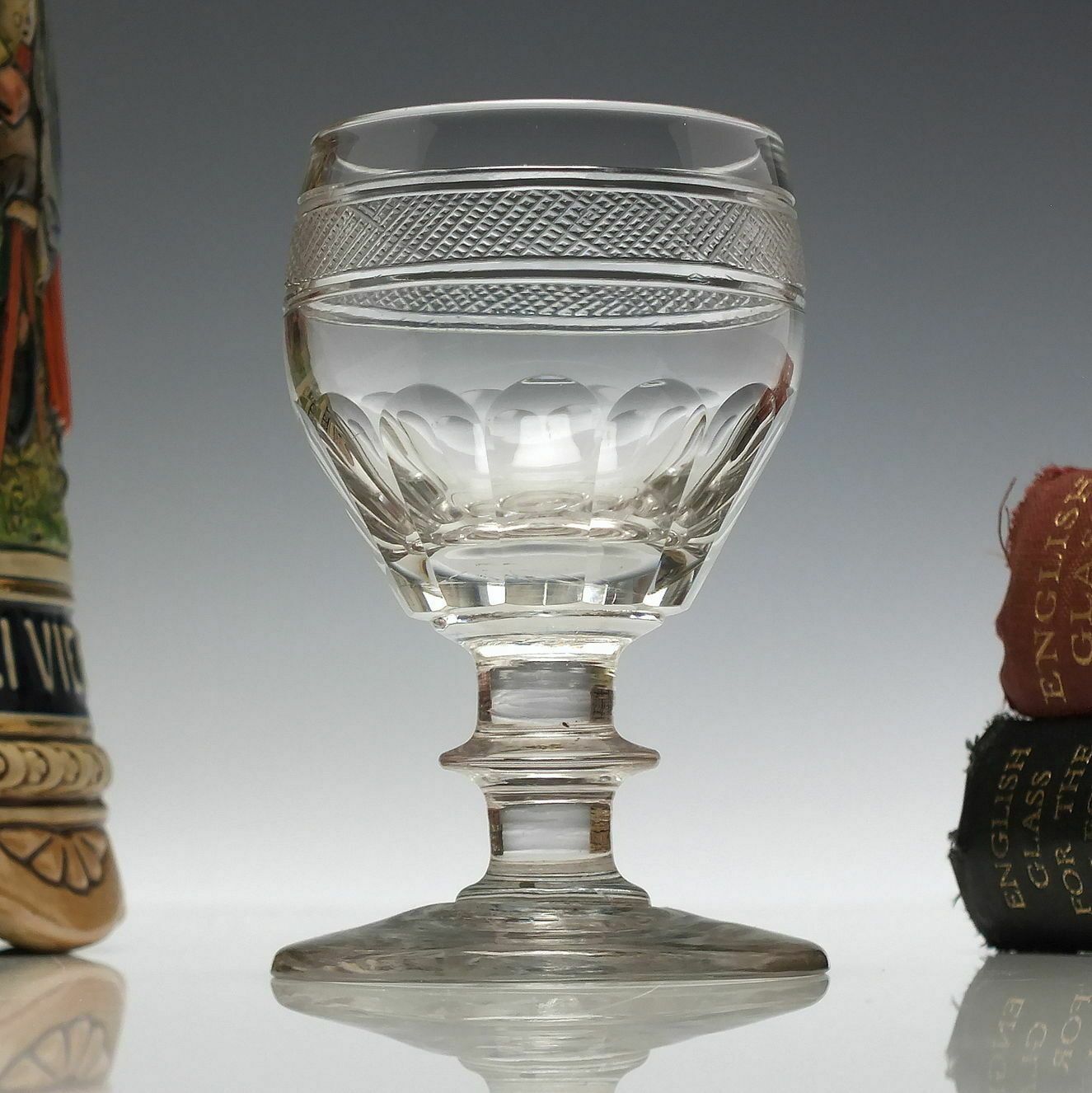 Georgian Regency Anglo Irish Wine Glass C1810 1825