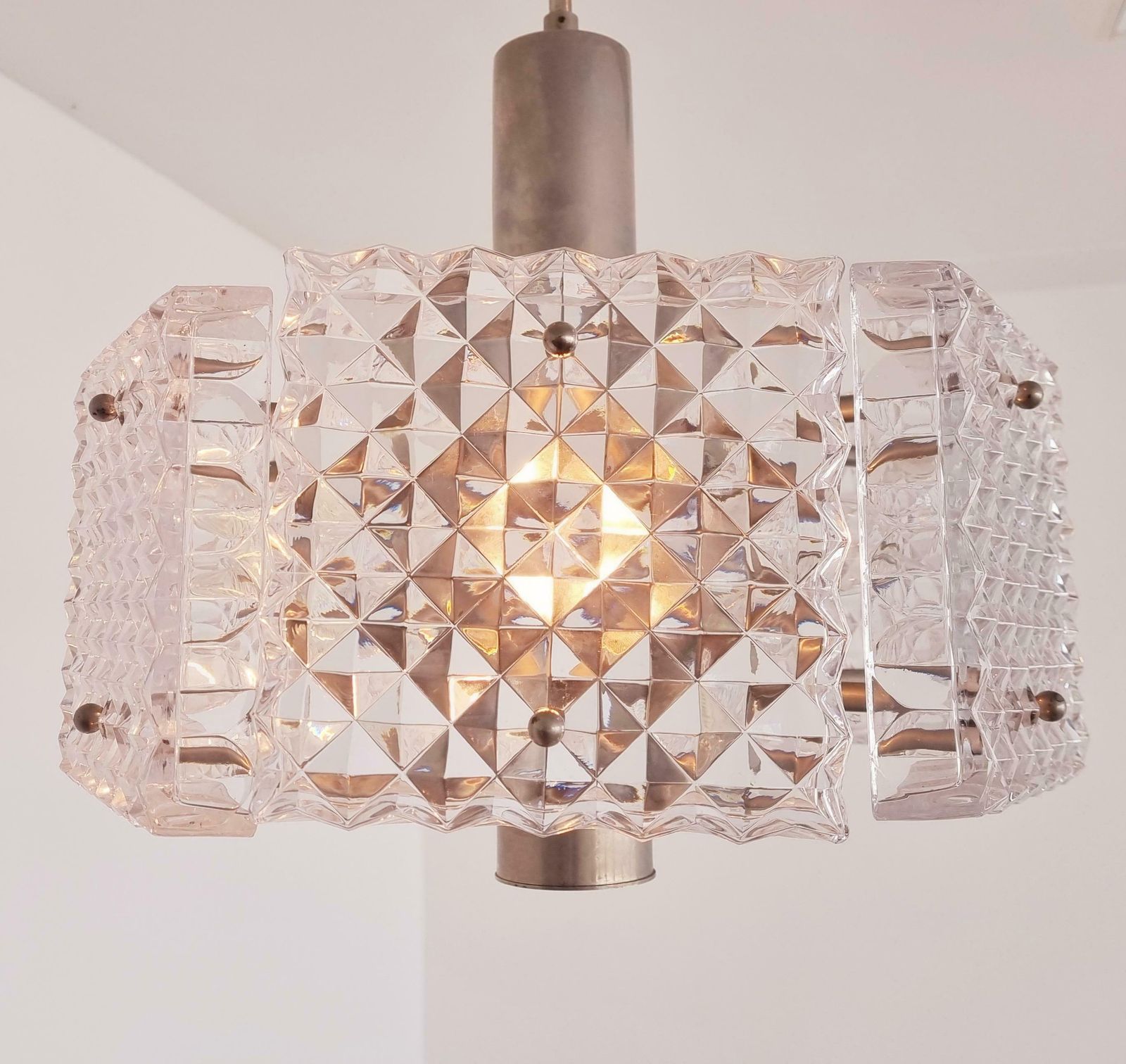 Mid Century Chandelier In Style Of Kalmar Austria 1960s photo furniture