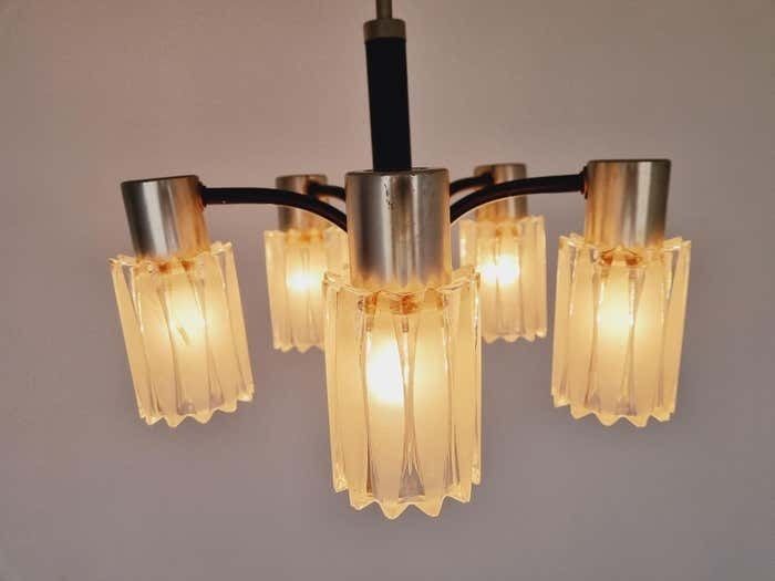 photo furniture Very Rare Midcentury Chandelier  Murano Glass Italy