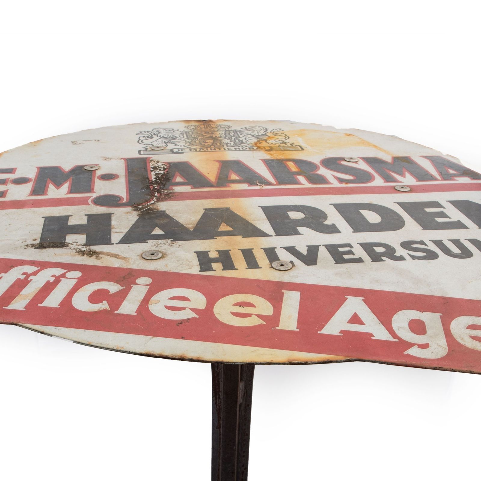 Upcycled Metal Garden Table photo furniture