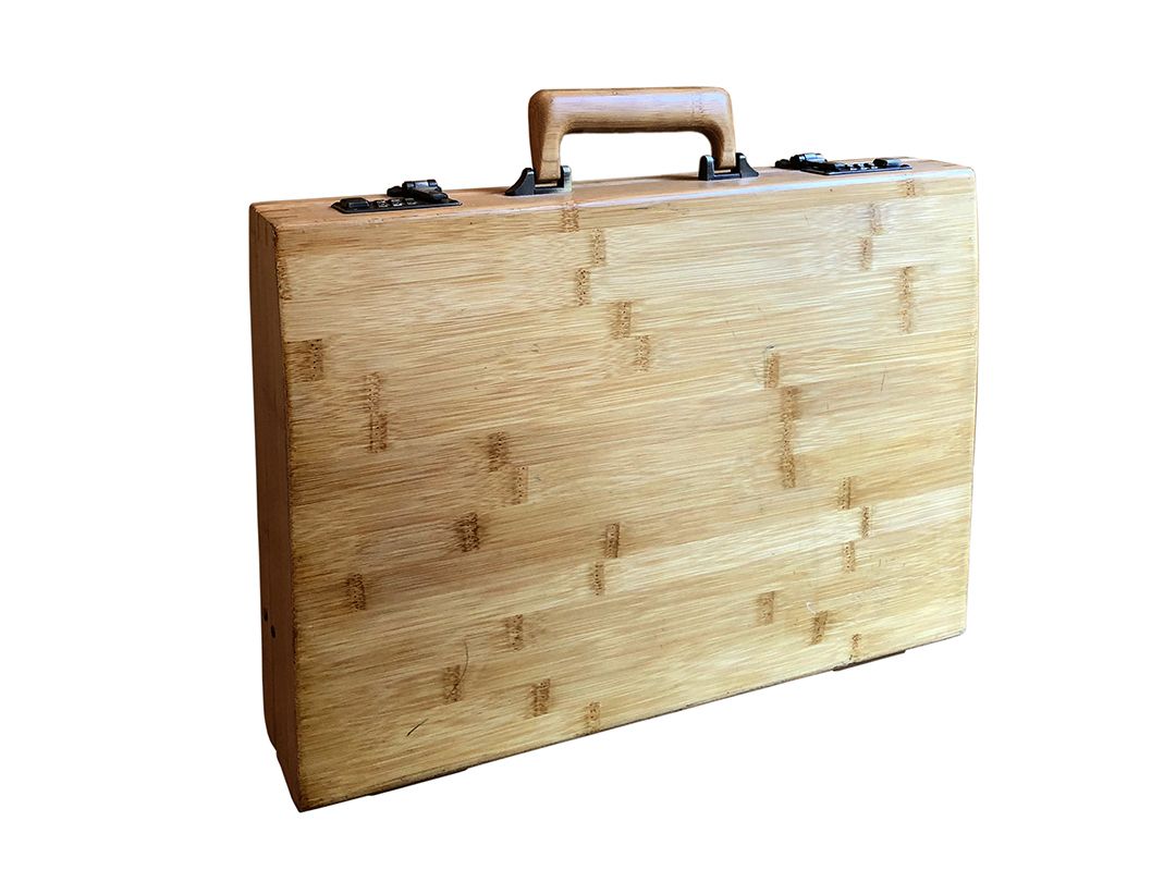Bamboo Attaché Case. 2003., 2000s
