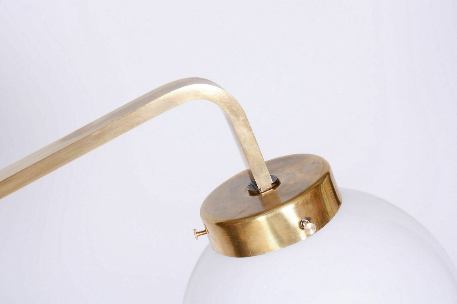 Restored Art Deco Floor Lamp, Walnut, Brass, New Electrification, Czech, 1930s photo 1200.0