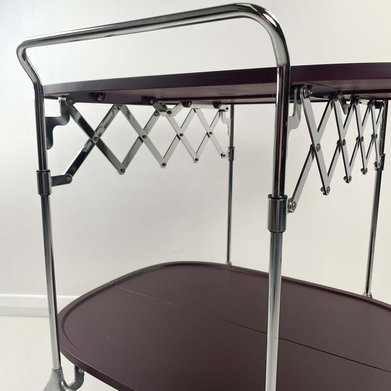 photo for sale Kartell Gastone Trolley In Aubergine