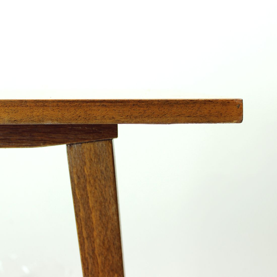 Furniture Mid Century Coffee Table In Walnut, Drevotvar, Czechoslovakia 1960s photo