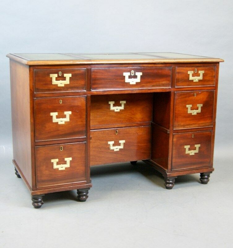 An Unusual Mid 19th Century Military Desk photo 3375.0