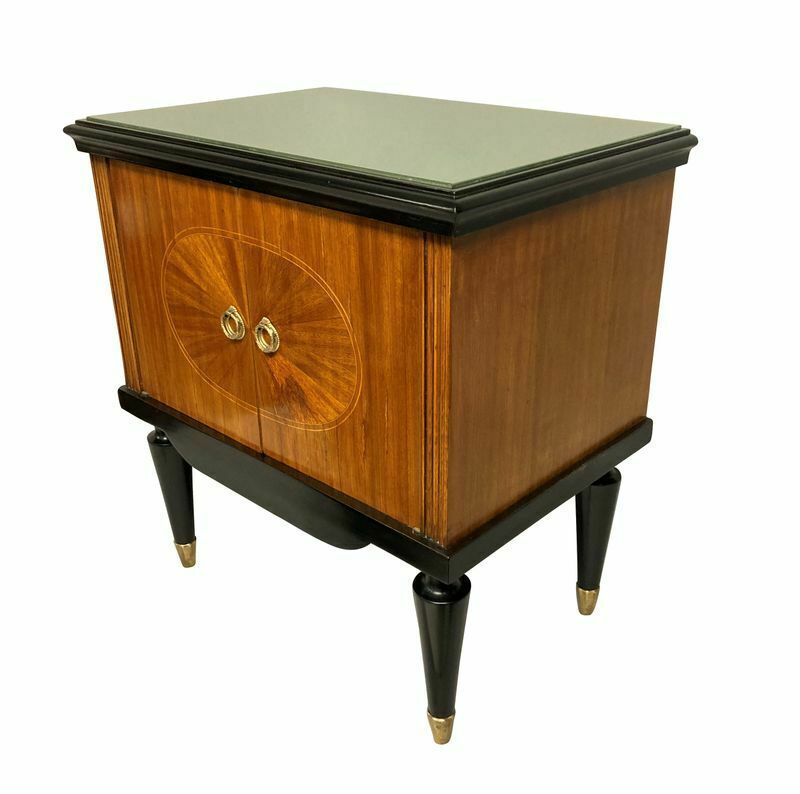 A Pair Of Mid Century Italian Night Stands photo vinterior