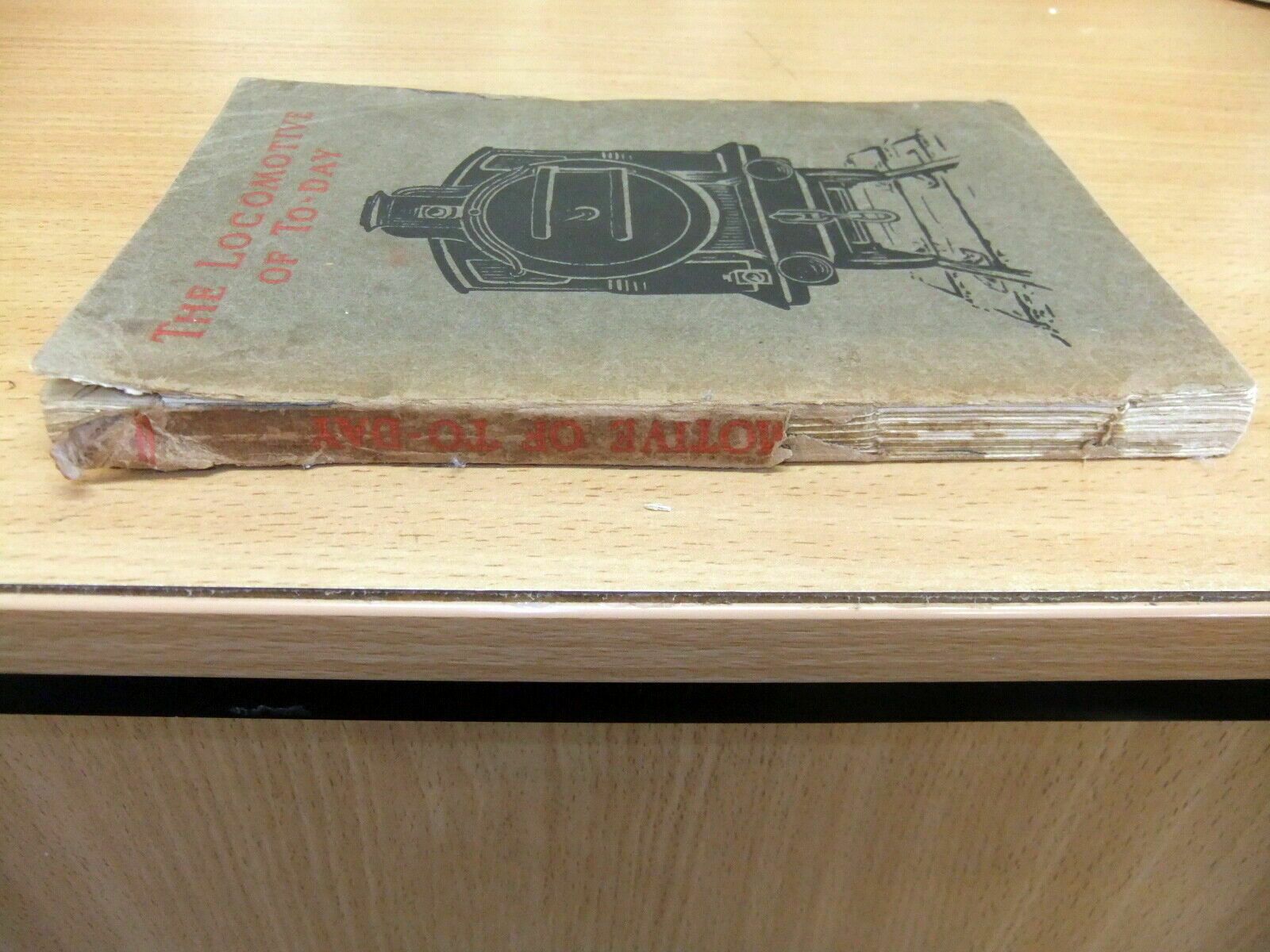The Locomotive Of Today. 1920 Reprinted From The Locomotive Magazine. photo furniture