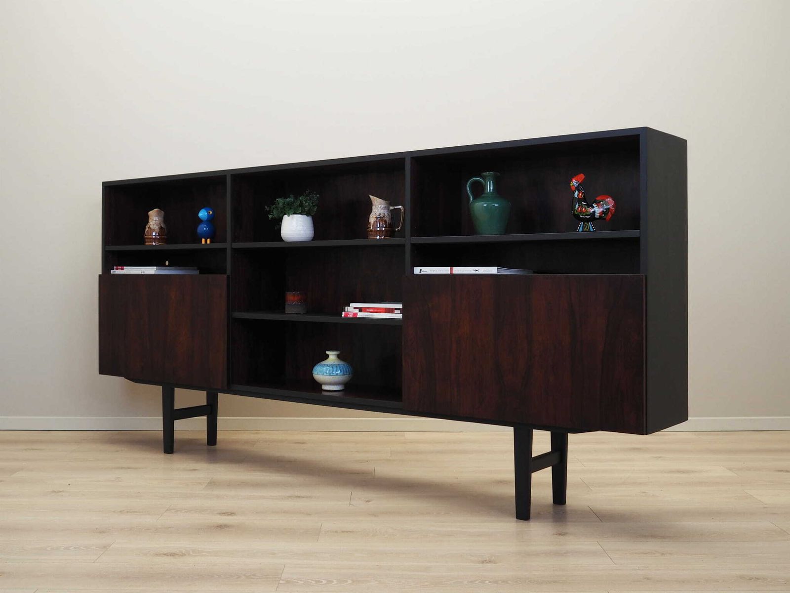 Vintage Bookcase, Danish Design, 1970s, Designer: Ib Kofod Larsen photo Furniture