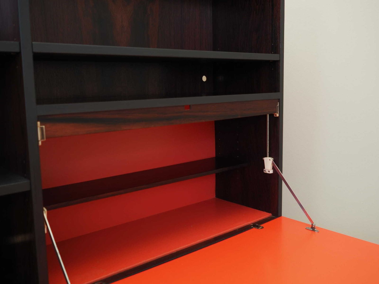 photo vintage Vintage Bookcase, Danish Design, 1970s, Designer: Ib Kofod Larsen