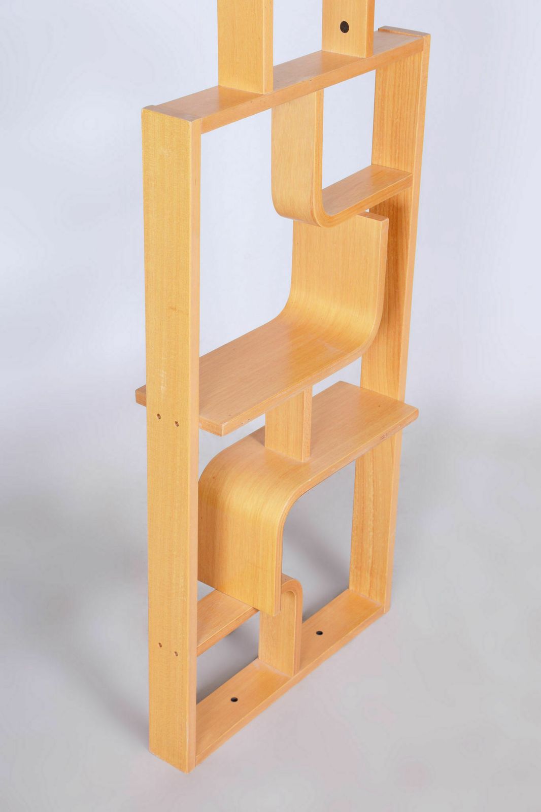 Restored Midcentury Divider, Maple, Ludvik Volak, Drevopodnik Holesov, Revived Polish, Czechia, 1960s photo Home Decor