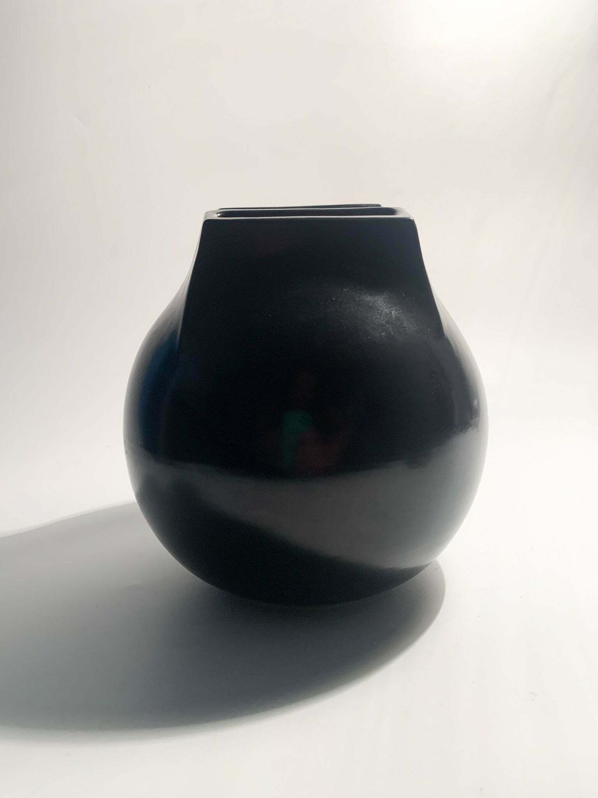 Ceramic Whistle Vase With Double Mouth By Franco Bucci, 1970s photo for sale