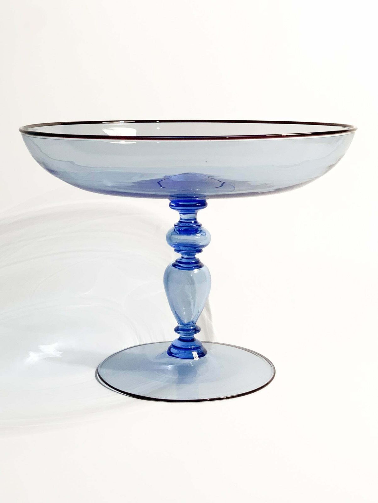 Murano Glass Centerpiece By Barovier & Toso Caravaggio Cup From The 1980s photo furniture