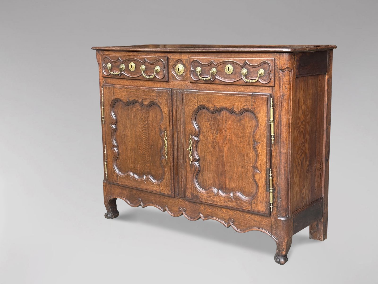 18th Century French Provincial Walnut Buffet Or Vaisellier photo furniture